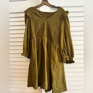 Madewell size m green dress
